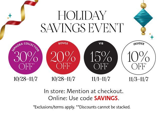 Holiday Savings Event 2022