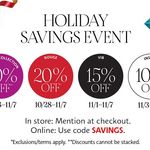 Holiday Savings Event 2022