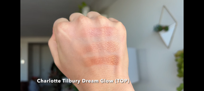 CT Dream Light (top), Or Rose, Cuivre Dore