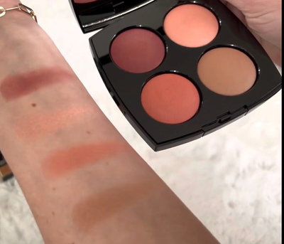 LES 4 ROUGES YEUX ET JOUES Eyeshadow and blush palette 957 - Tendresse