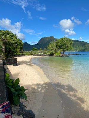 Beach at hotel