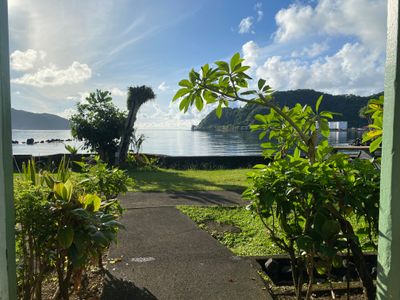 View from hotel room In Utulei, Am Samoa