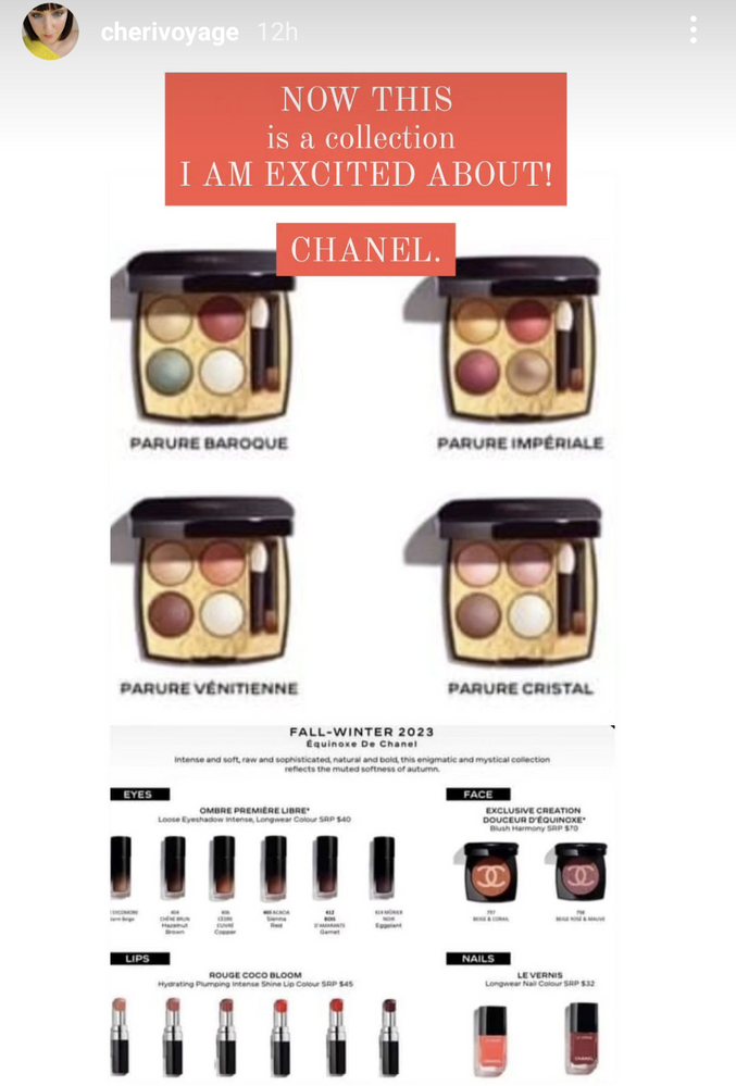 Re: Chanel Updates - Page 32 - Beauty Insider Community