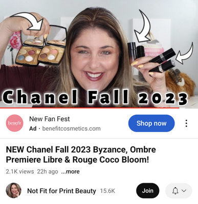 NEW Chanel Fall 2023 Byzance, Ombre Premiere Libre & Rouge Coco