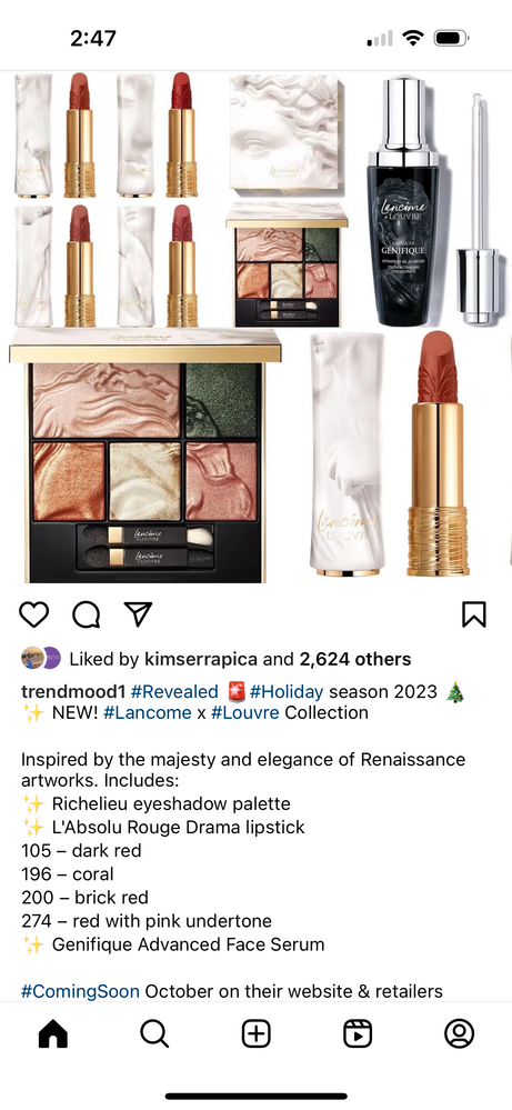 Holiday 2023 Makeup Collection