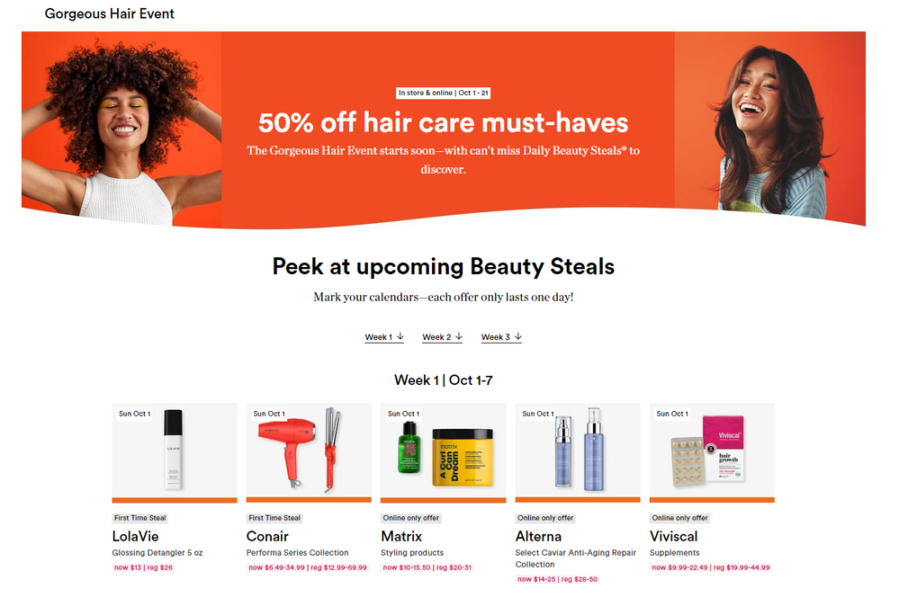 ulta gorgeous hair preview oct 23.png