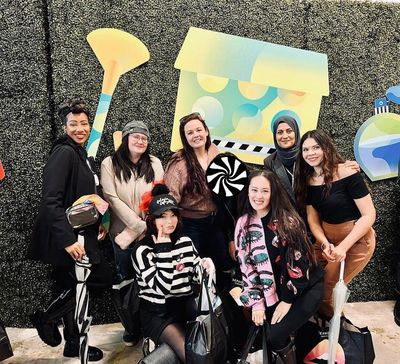 The Squad! The group of ambassadors that were able to go.