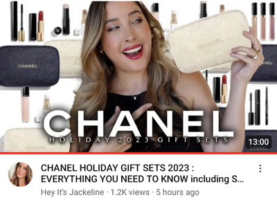 Chanel Holiday Gift Set 2022, Go To Extremes, Mascara Set, New in Box P