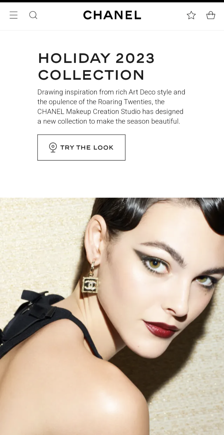 CHANEL Roaring Twenties Holiday 2023 Collection 