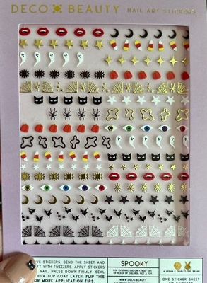 Deco Beauty Nail Art Stickers - Spooky