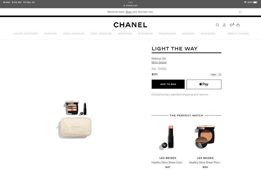 Chanel Updates - Beauty Insider Community