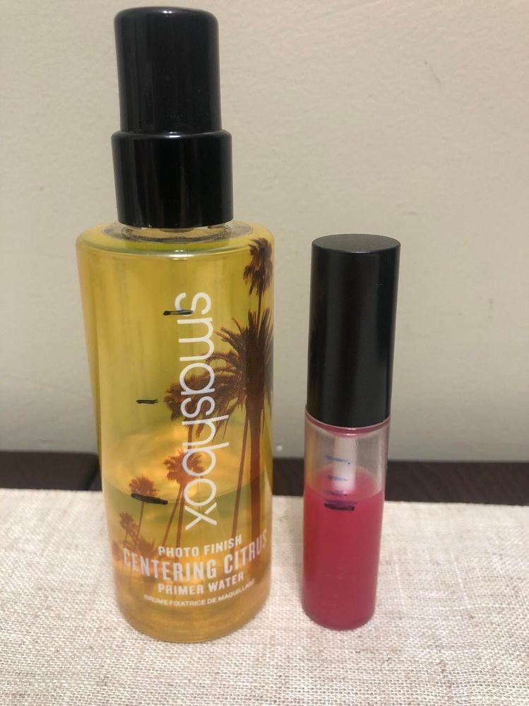 Two products I didn't finish.  The Smashbox was full when I introduced it Mid November so I'm not mad that it's not done.  It'll also roll into 2024.  The Lip Oil Stain from MAC... dries my lips if I use it a dozen times in a day, and leaves a neon stain after that many uses.  I'm not going to roll it but I may try to use it in a capsule collection later this year.