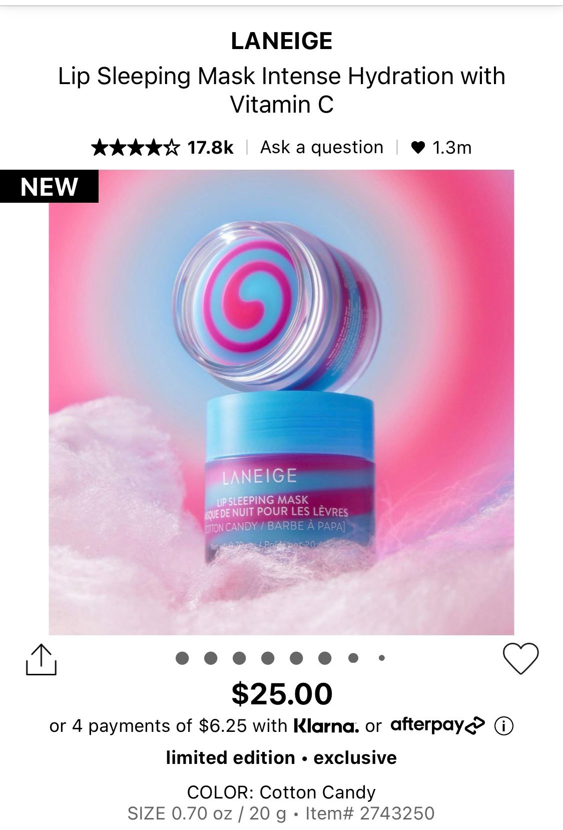 Re: The Laneige Thread - Beauty Insider Community