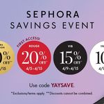 Sephora Savings Event 2024