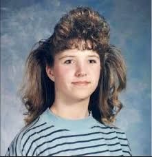 Note... this isn't me... only because I'm not sure how I feel about those types of photos being on the internet... but I wore a strikingly similar style to this one I found online.  Bonus marks if you can imagine the perm I insisted on in addition to this.