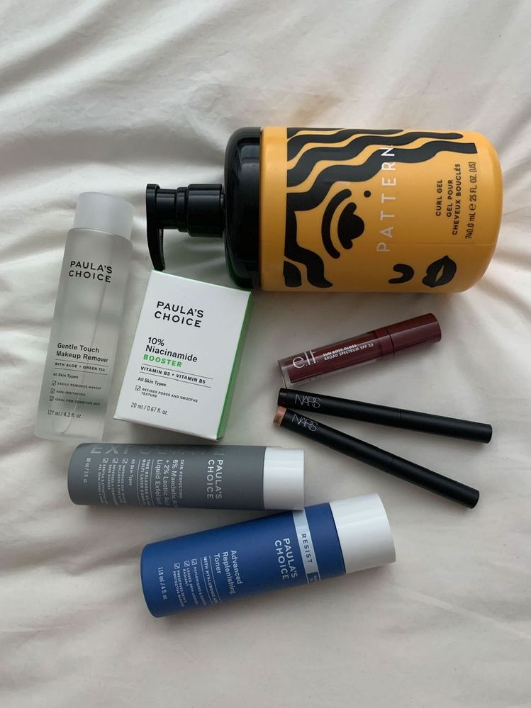 Finally used some of my hoarded 11k+ Ulta points to pay $0 out of pocket for everything. Not pictured: a 2nd PC Niacinamide and a bag of Shiseido cotton squares.