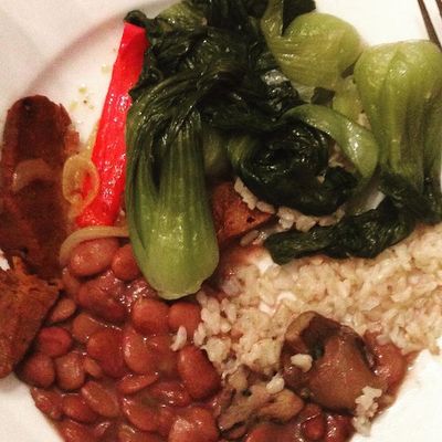 Bokchoy and Beans