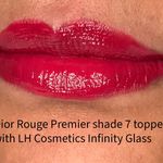 Trying a gloss over one of my problem children (Dior’s Premier matte formula has performance issues, but this shade’s a gorgeous color so I’m trying to make it work).