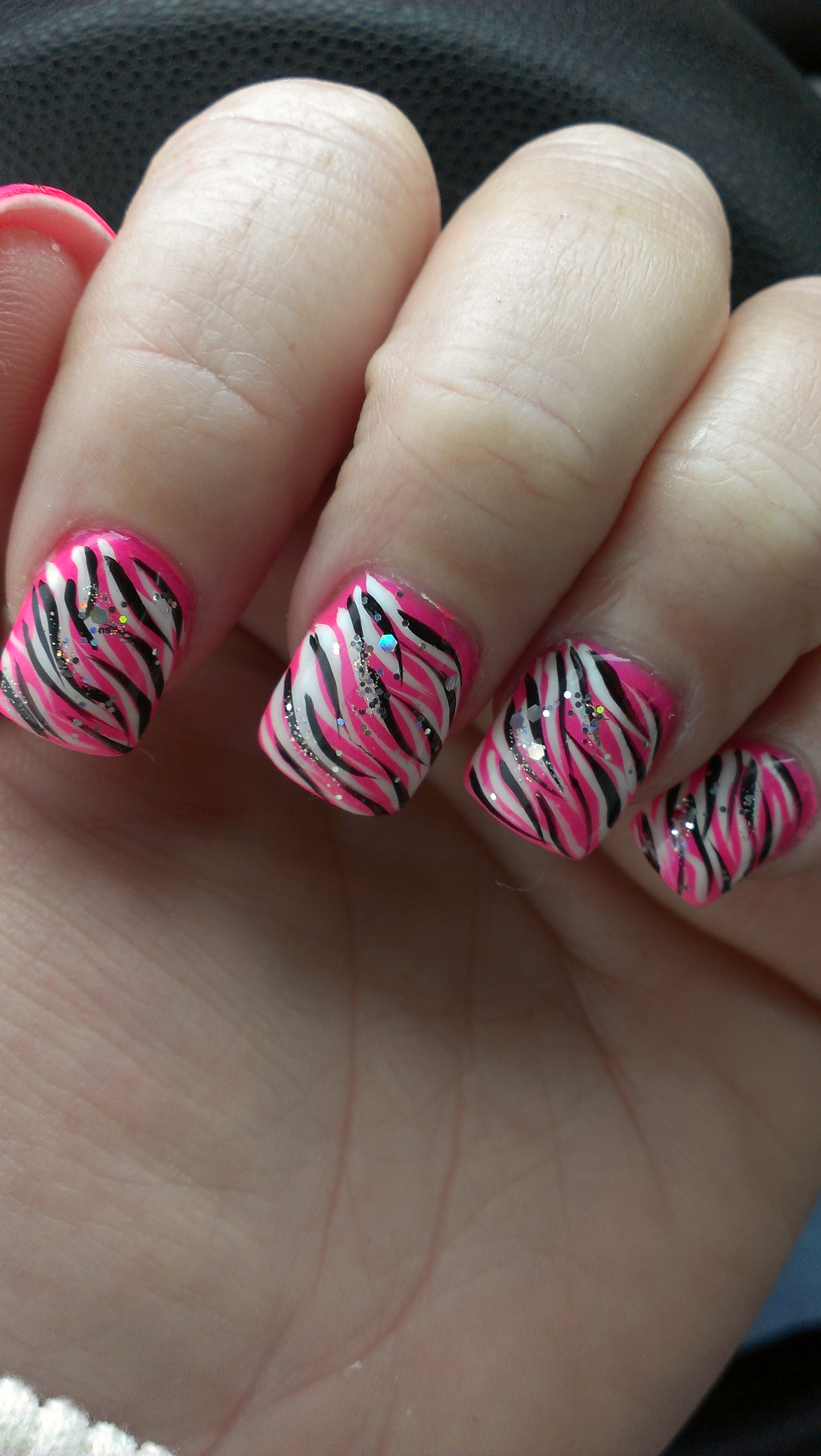 Hot Pink Zebra