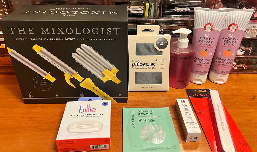 Mostly purchases from 21 days of beauty