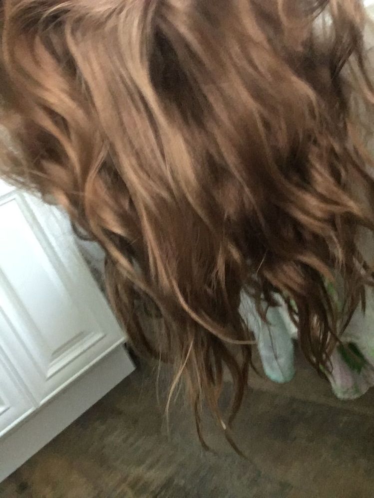 My hair type is more wavy than curly.