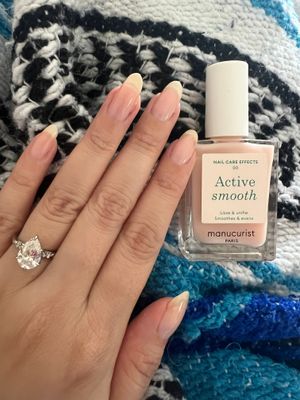 One coat of Active Smooth on top of 1 coat of Active Bright