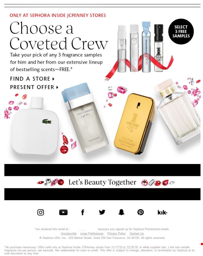 Re Sephora inside JCP exclusive sets an... Page 34 Beauty Insider