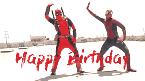 funny-marvel-deadpol-spiderman-pancing-happy-birthday-wishes-gif.gif