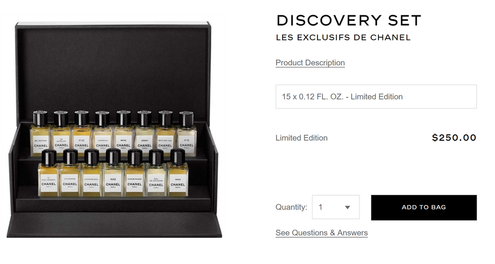 CHANEL, Other, Chanel Les Exclusifs Discovery Set New With Sealed