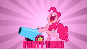 littleponyParty time.gif