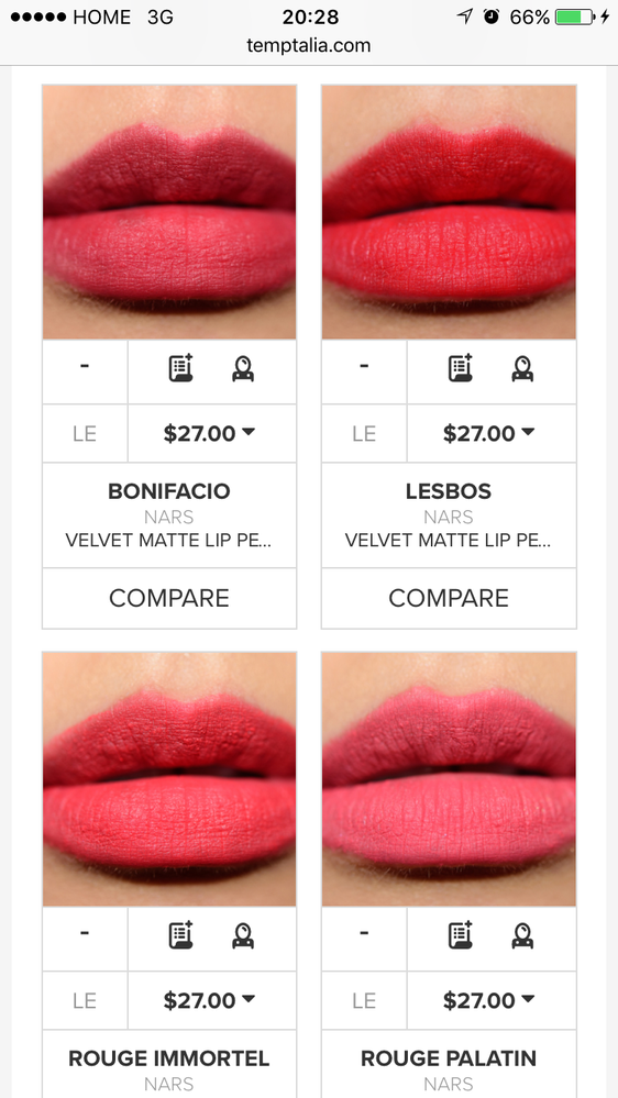 Mustang Velvet Matte set