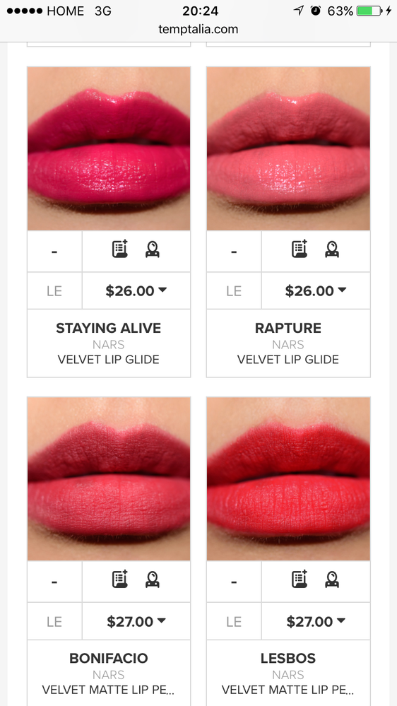 ulta lip Glide set