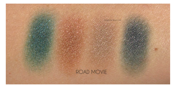 Review & Swatches: Chanel Road Movie Eyeshadow palette