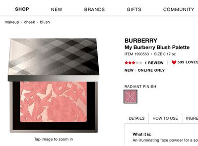 Re: Burberry Beauty Updates - Page 3 - Beauty Insider Community