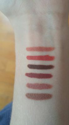 From top to bottom: Go Girl, Baby K, Joyce, Freckle, Montaigne and Sonoran.