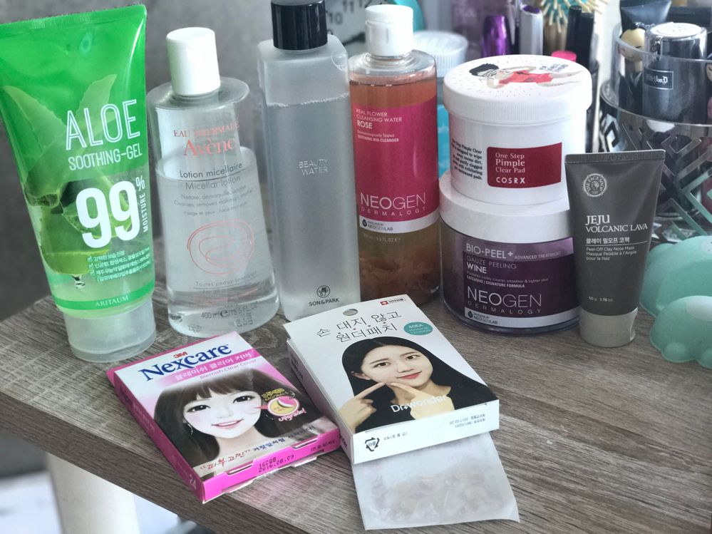 Other beauty products I have purchased from Olive Young,LOHB and Aritaum