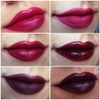 Dark lip swatches