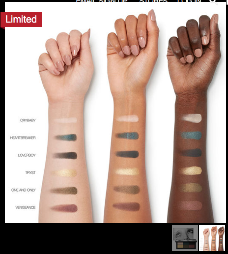 Glass tears Eyeshadow palette