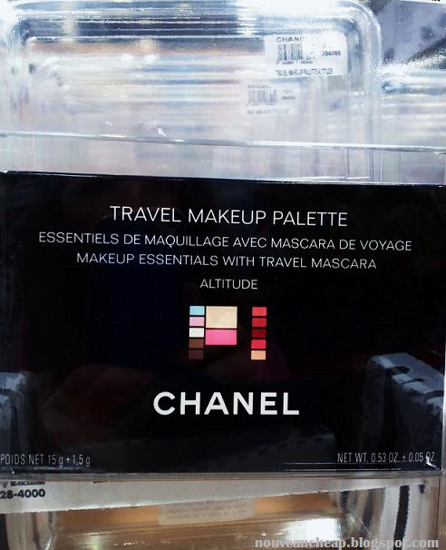 CHANEL TRAVEL MAKEUP PALETTE Makeup Essentials with Travel Mascara