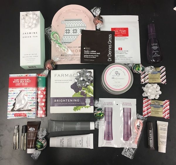 Everything unwrapped and displayed! I am so thankful for the Herbivore spray, my current bottle is on its last leg and I didn't have any more backups. I was using a different Herbivore toner before but they stopped selling it at UO. I can't wait to try the codex pimple patches to see if they're a more affordable dupe for the one Sephora sells. The candle's packaging is so cute and it smells fresh and lovely. Of course I'm loving the Sunday Riley! The good genes tube is going to be great for when I travel this holiday season (the alterna too!). And I love the masks and samples you included. I could go on and on lol