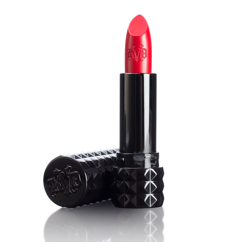 Outlaw - A true medium bright red, with micro shimmer throughout.
