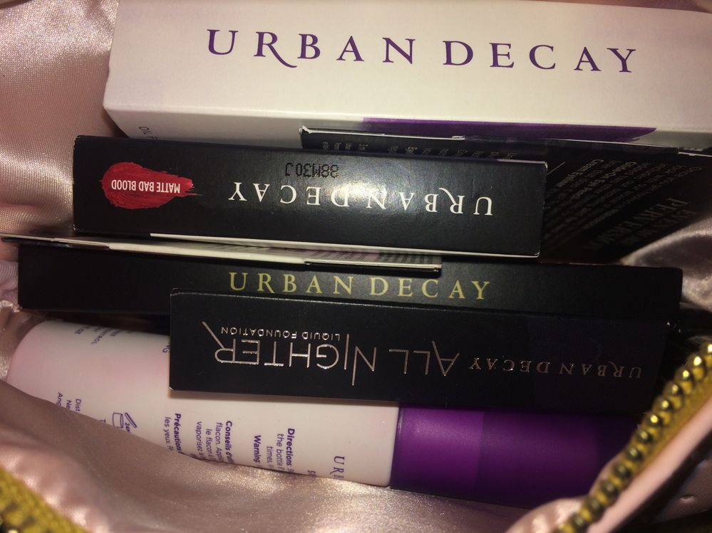 Urban decay stash