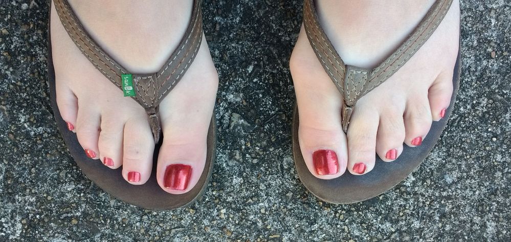 Zoya Channing, a lovely coppery orangey red shade