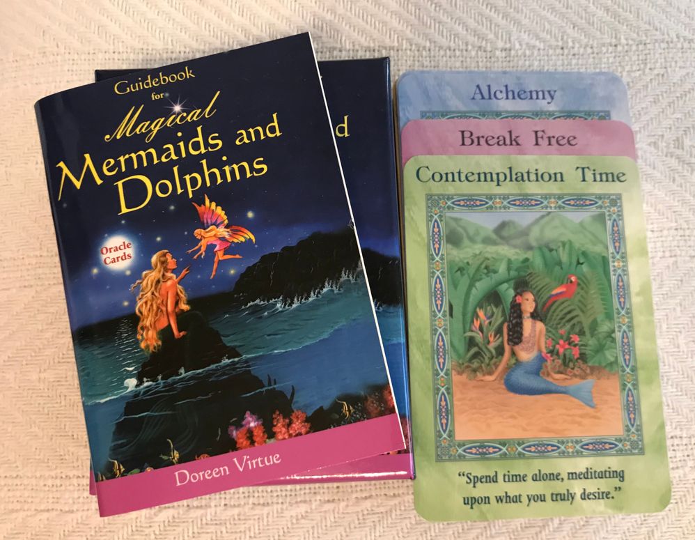 Mermaid and Dolphin Oracle Cards