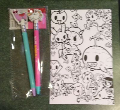 Pencils and a do it yourself Tokidoki