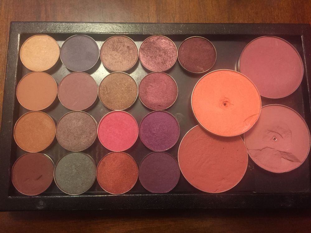 Eyeshadow and Blushes