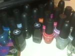 Just some of my nail polish. I LOVE NAIL POLISH!